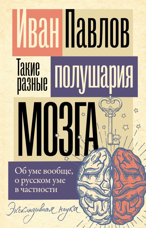 Книга АСТ Такие разные полушария мозга, мягкая обложка (Павлов Иван)