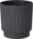 Кашпо Formplastic Mika Cyli Petit Eco / FP-5285-014 (антрацитовый) - 