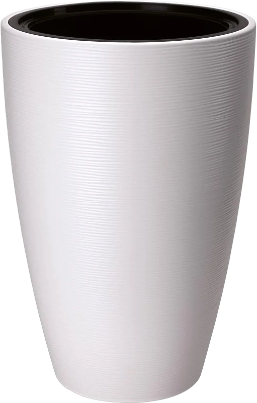 Кашпо Formplastic Gobi Slim / FP-5250-011 (белый)