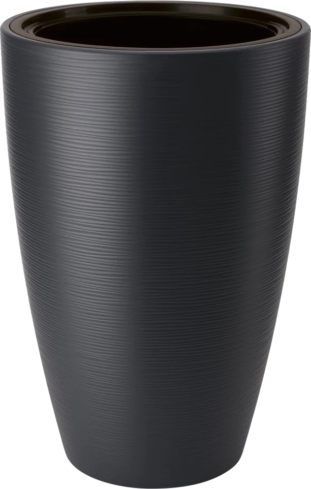 Кашпо Formplastic Gobi Slim / FP-5250-014 (антрацитовый)