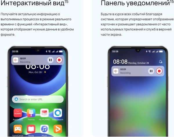 Смартфон Huawei Nova Y63 4GB/128GB (серебристый)