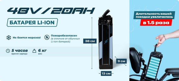 Электровелосипед Minako F11 Lite 45V 20 ah