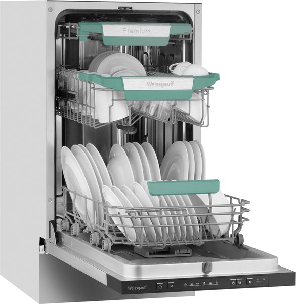 Купить Посудомоечная машина Weissgauff BDW 4536 D Inverter AutoOpen Timer Floor в Минске