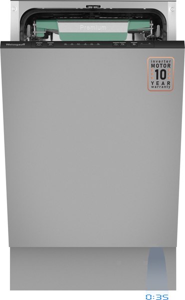 Посудомоечная машина Weissgauff BDW 4536 D Inverter AutoOpen Timer Floor