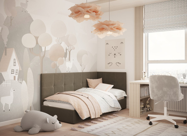 Купить Кровать-тахта Moon Family 1261 / MF013175 в Гомеле