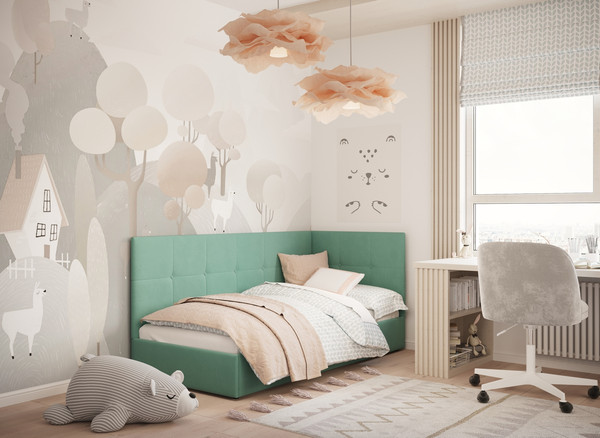 Купить Кровать-тахта Moon Family 1261 / MF013099 в Бресте