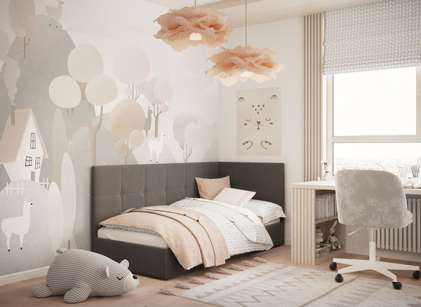 Купить Кровать-тахта Moon Family 1261 / MF013127 в Гомеле