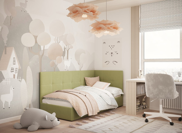 Купить Кровать-тахта Moon Family 1261 / MF013143 в Гомеле