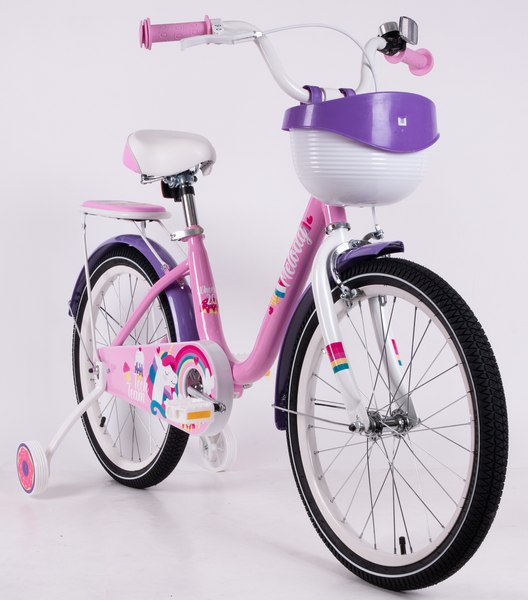 Детский велосипед Tech Team Melody 20 / NN013869 (розовый/фиолетовый)