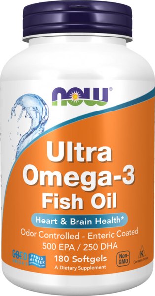 Жирные кислоты NOW Foods Omega-3 Ultra 75%
