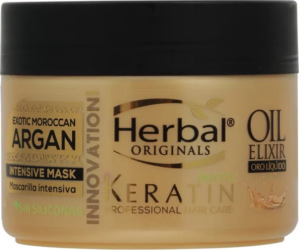 Маска для волос Herbal Originals Phyto Keratin Интенсивная для питания и блеска волос (300мл)