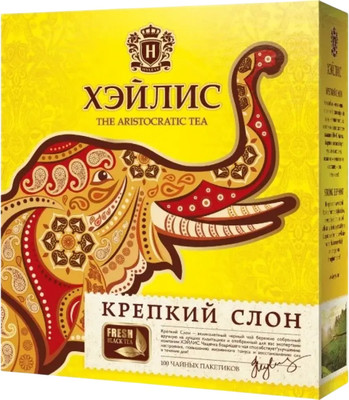

Чай пакетированный, Крепкий слон