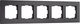 Рамка для выключателя Werkel W0053108 (черный) - 