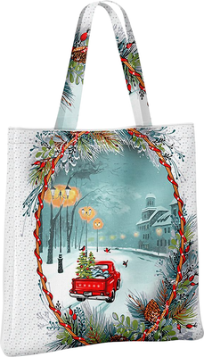 Сумка-шоппер АртПостель Снеговики Ш.045.060 - 