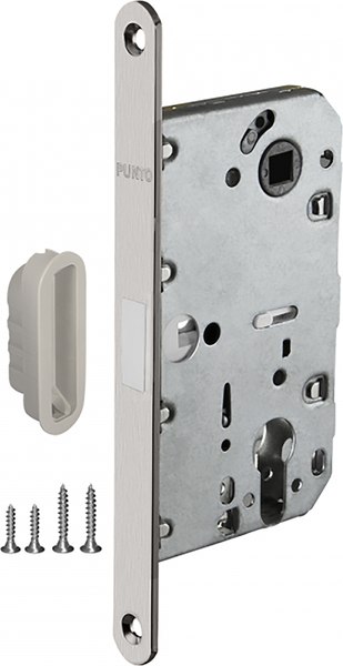 Корпус врезного замка Punto ML85-50/BL SN (матовый никель)