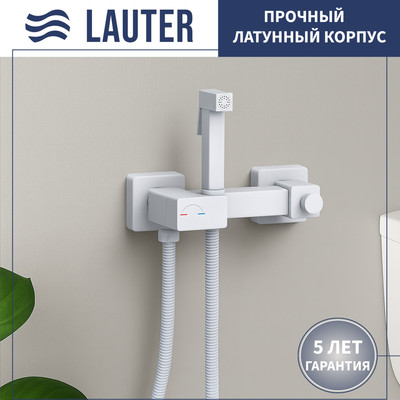 Гигиенический душ со смесителем Lauter Glow 21LT0223MW -