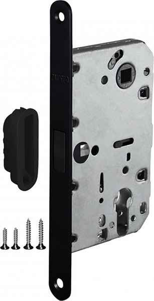 Корпус врезного замка Punto ML85-50/BL (черный)