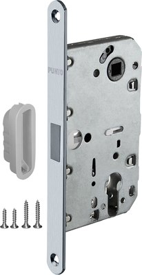 Корпус врезного замка Punto ML85-50/BL AL (алюминий) - 