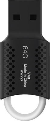 USB flash накопитель Lexar JumpDrive V40 64GB (LJDV40-64GAB) - 