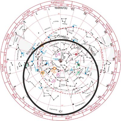 Настенная карта Levenhuk M20 / 13992 (подвижная, малая) - 