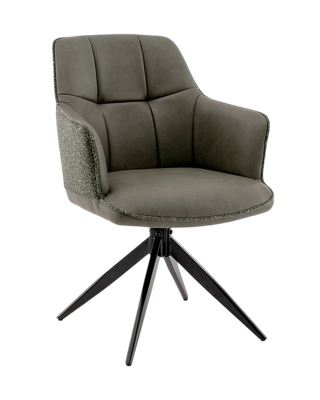 Стул Stool Group Naya OS-2468K TY15-9PU+OTE CL-355 (зеленый, экокожа, букле) - 