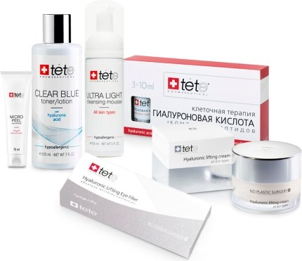 Набор косметики для лица TETe Cosmeceutical Система 5 шагов универсальная