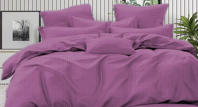 Комплект постельного белья PANDORA №1х1 19-3325 Фиолетовый (N) Евро-стандарт (микрофибра-страйп) -