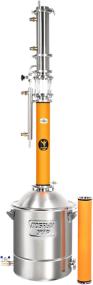 Дистиллятор бытовой ДОБРЫЙ ЖАР Lux 3 дюйма (37л) - 