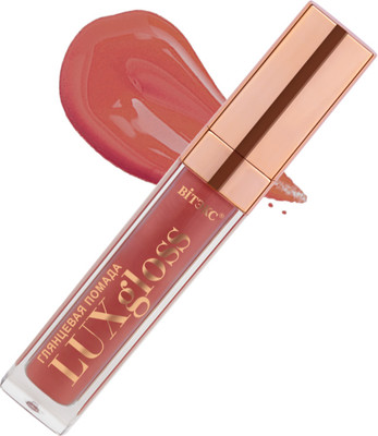 

Жидкая помада для губ, Luxgloss Глянцевая тон 04 Розовый тоффи