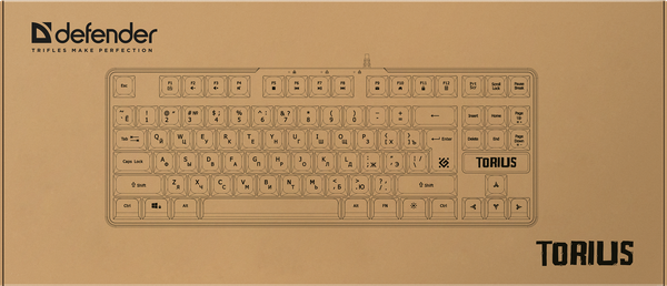 Клавиатура Defender Torius GK-207 / 45209