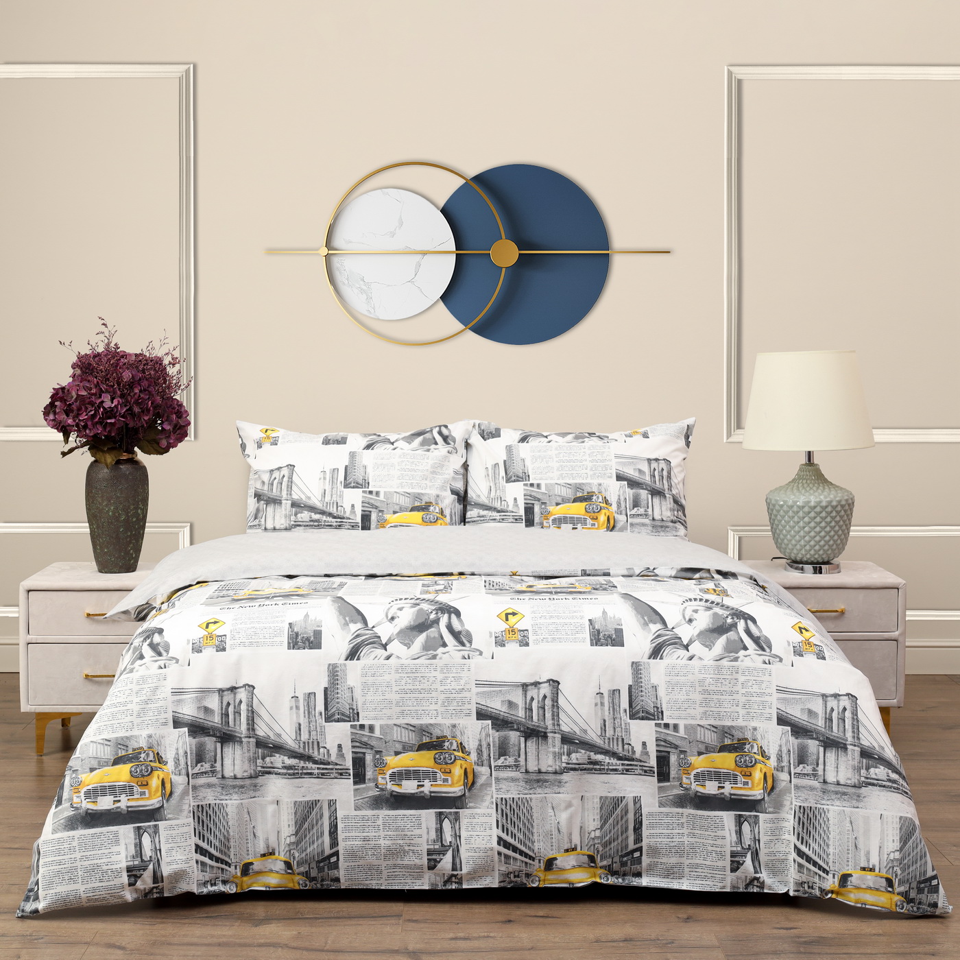 Комплект постельного белья Siberia Home Мэгги №39 1.6 / Cиб-1.6-Мэг39