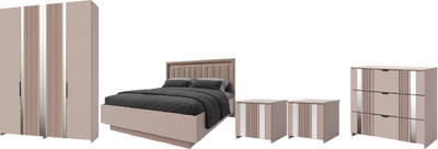 Комплект мебели для спальни Мебель-КМК Харди 11 КМК 1014 (латте 640/SAT 34 ирландский ликер/Parma 1010) - 