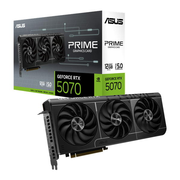 Видеокарта Asus Prime GeForce RTX 5070 12GB GDDR7