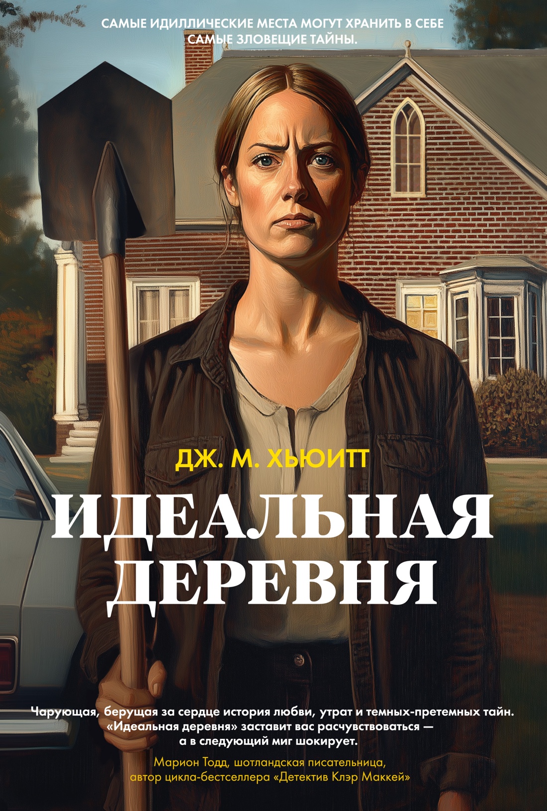 Художественная книга Азбука Идеальная деревня, твердая обложка (Хьюитт Дж.)