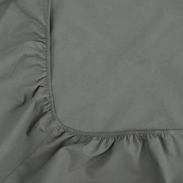 Простыня Sima-Land Home Cotton 10245378 на резинке (темно-зеленый)
