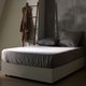 Простыня Sima-Land Home Tencel 10285294 на резинке (серый) - 