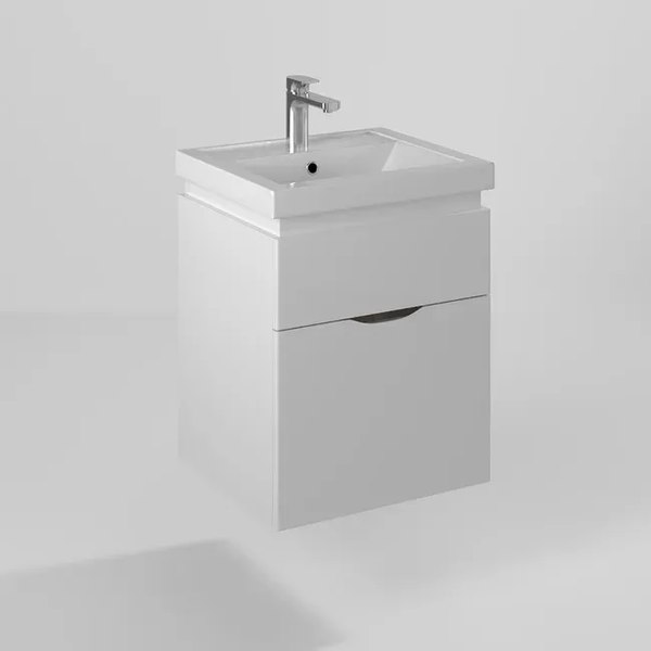 Купить Тумба с умывальником Briz Сити Фостер 50 / 232 03-18050-06 00 БЕЛ в Гомеле