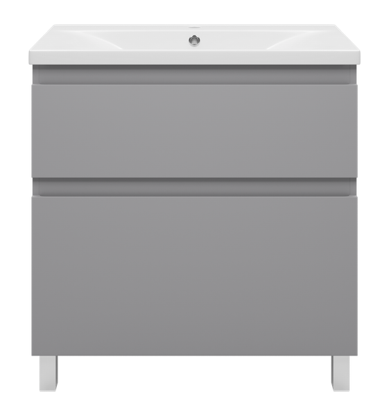 Купить Тумба с умывальником Misty Лаки 80 / П-Лак-01080-5012Я+RCW-140380WH в Барановичах