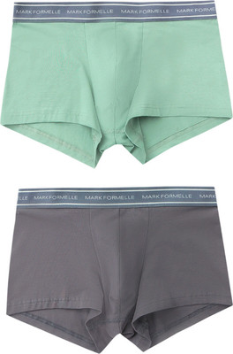 Комплект мужских трусов Mark Formelle 411124-2 (р.98-108, оливка/олово) -