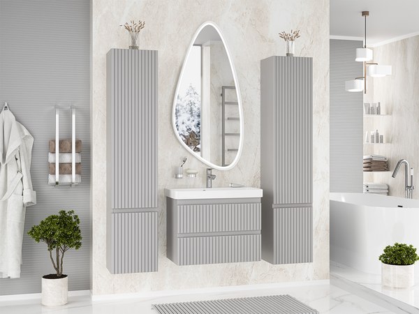 Купить Тумба с умывальником Brevita Victory 70 / VIC-07070-0302Я+11070-KL в Жодино