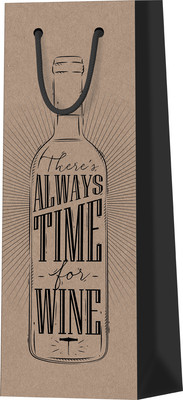 Пакет подарочный Meshu Craft Bottle / MS_61735 -