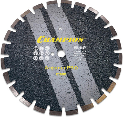 

Отрезной диск алмазный, PRO 400/25.4/10 Asphafight / C1600