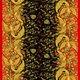 Скатерть Текстильный городок Хохлома / ТХбК30043-1/150 (150x180) - 