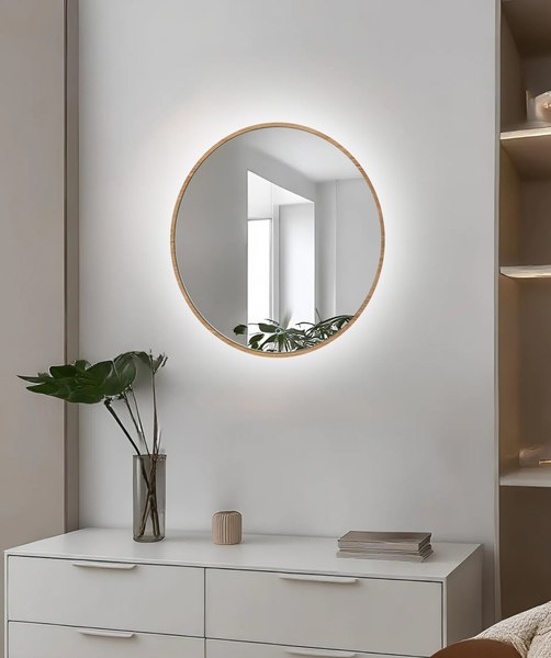 Зеркало Emze 70 / LED.UV.70.70.DUB.AF.4K