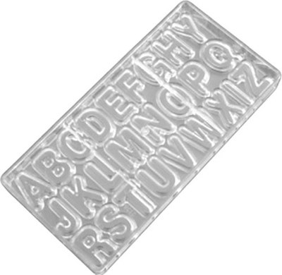 

Форма для шоколада, Алфавит SG-FS-4