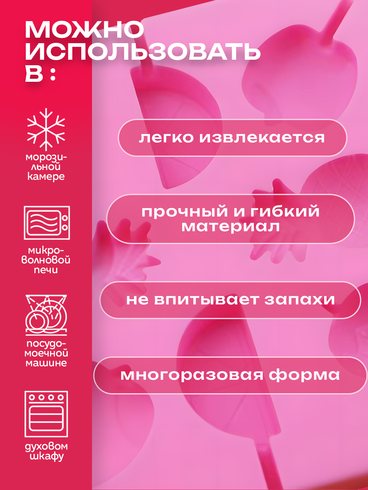 Форма для шоколада S.G. Home SG-FIC-F1 — фото 3