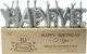 Набор свечей для торта S.G. Home Happy Birthday SG-CC-HB (серебристый) - 