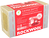 Плита теплоизоляционная Rockwool Сауна Баттс 1000x600x50 (упаковка) - 