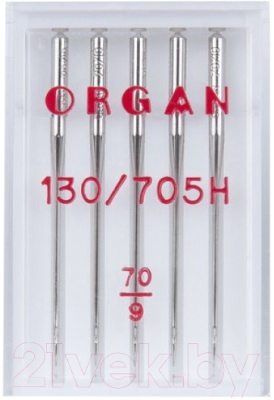 Набор игл для швейной машины Organ 5/70 (универсальные)