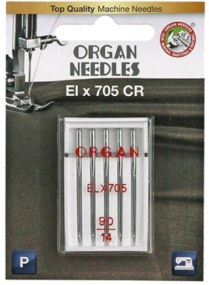 Набор игл для швейной машины Organ Elx705 CR 5/90